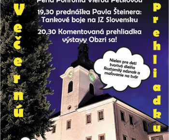 Aktuality / Večerná prehliadka múzea - foto
