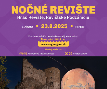 Aktuality / NOČNÉ REVIŠTE 23.08.2025 - foto