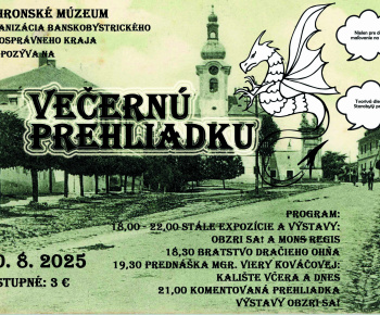 Aktuality / Večerná prehliadka múzea 30.08.2025 - foto