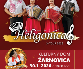 Aktuality / Koncert Heligonica – X Tour 30.01.2026 - foto