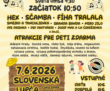 Aktuality / Deň mladého farmára 07.06.2026 Slovenská Ľupča - foto