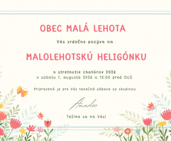 Aktuality / Malolehotská heligónka a stretnutie chatárov 2026 - foto