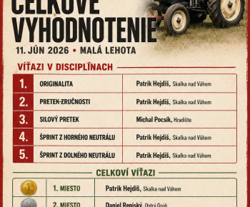 Aktuality / VYHODNOTENIE ZETOR 25 CUP a NAJ búdka Slovenska 2026 - foto
