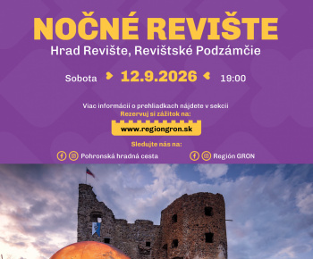 Aktuality / Nočné Revište v sobotu 12.9.2026  - foto