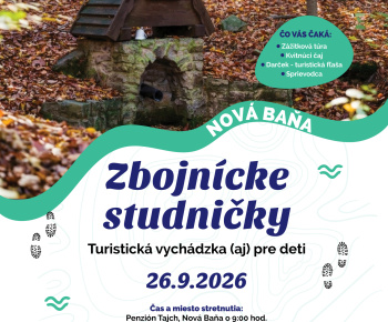 Aktuality / Pozvánka na komentovanú vychádzku po náučnom chodníku Zbojnícke studničky v Novej Bani - foto