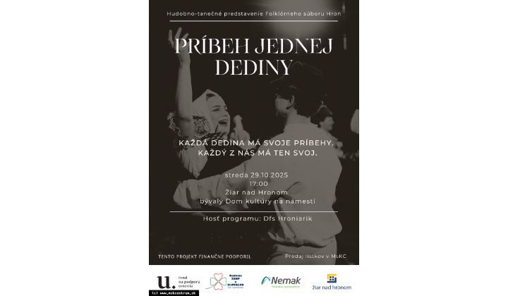 FS Hron - Príbeh jednej dediny - 29.10.2025