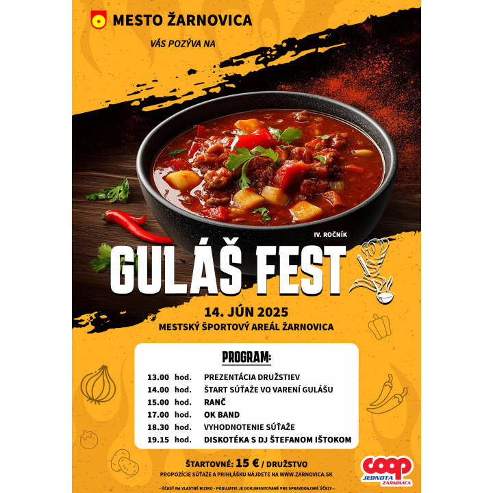 Guláš FEST 14.06.2025 Žarnovica