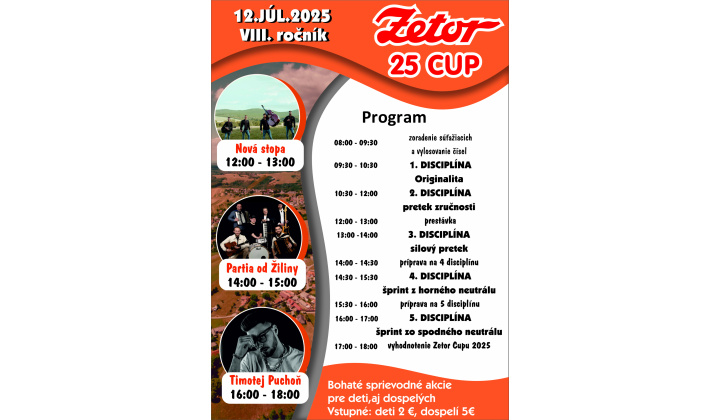 Legendy sa vracajú! ZETOR 25 CUP je opäť tu!!!