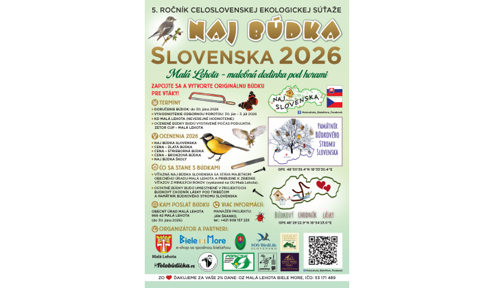 NAJ búdka 2026
