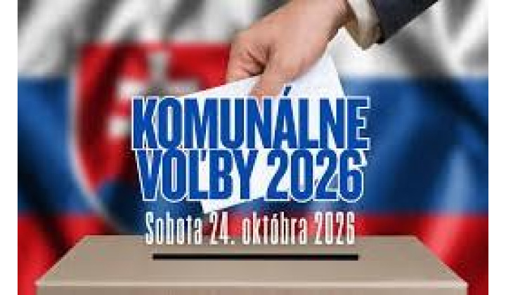 Oznámenie o preberaní kandidátnych listín dnes, t. j. 25. augusta 2026, mimo úradných hodín