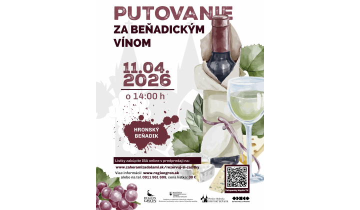 Putovanie za Beňadickým vínom 11.04.2026