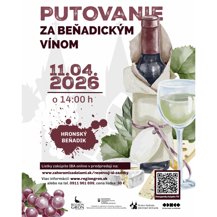 Putovanie za Beňadickým vínom 11.04.2026