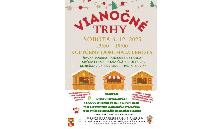 VIANOČNÉ TRHY